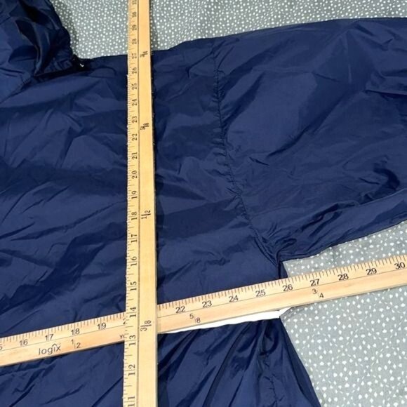 2X-Large Navy Windbreaker Jacket With Zip - Picture 6 of 7